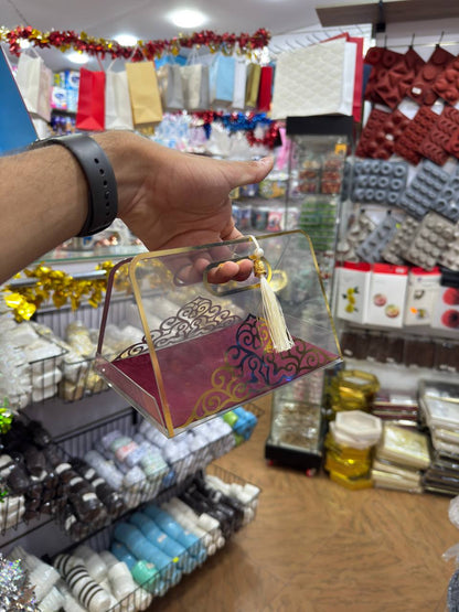 علبة حلويات فخمة على شكل صاك (3/4حبات حلوة)